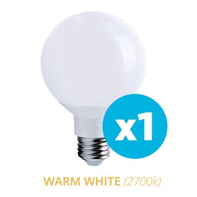 40w equivalent Frosted Globe G25 LED